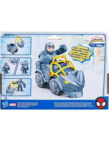 Spidey Veicolo con personaggio e accessori...