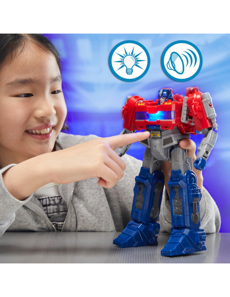 Transformers MV8 Power Flip Optimus Prime