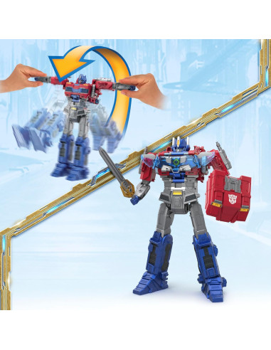 Transformers MV8 Power Flip Optimus Prime