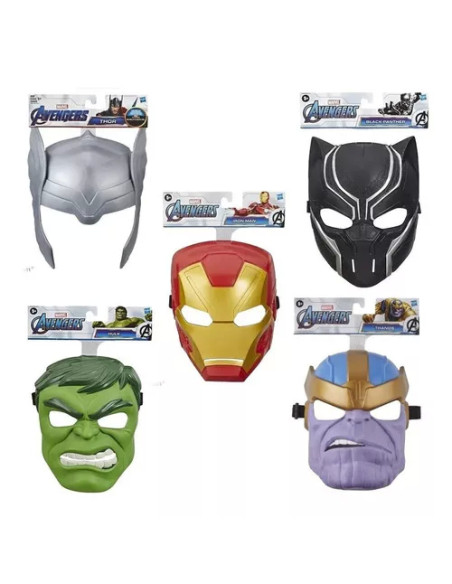 Maschera Avengers Base Personaggi Assortiti