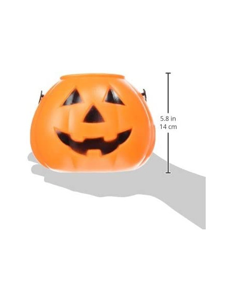 Rubie's - Portacaramelle zucca arancione