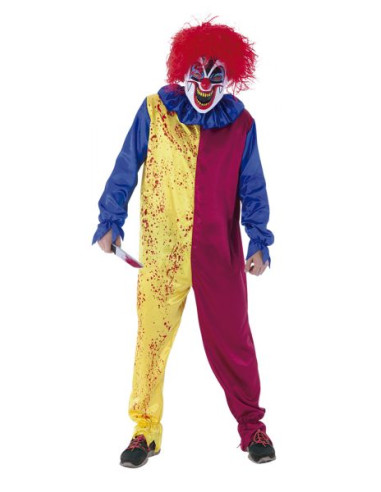 Costume Pagliaccio Psyco Adulto