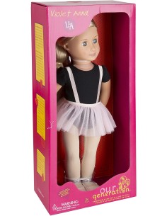 Our Generation Dolls - Bambola Ballerina Violet Anna 2