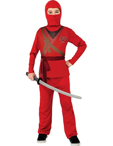 Costume Skull Ninja Rosso Inf