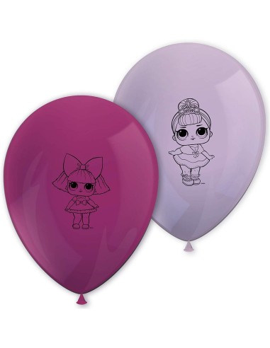 PALLONCINI STAMPATI LOL SURPRISE! COL ASS CF8