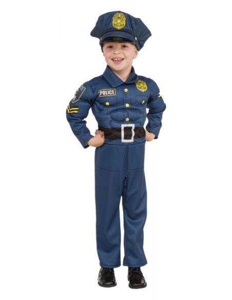 Rubie's Vestito per Bambini Super Poliziotto