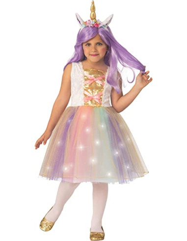 Costume Bimba Shiny Unicorno iNF