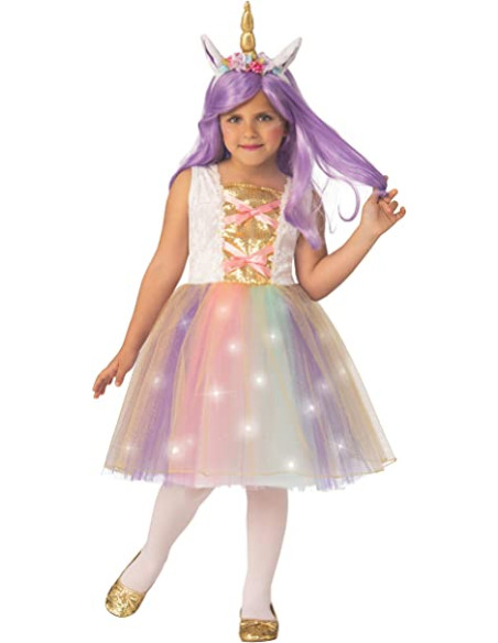 Costume Bimba Shiny Unicorno iNF