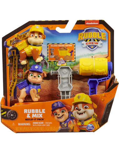 Rubble e Crew Set 2 Personaggi + Accessori...