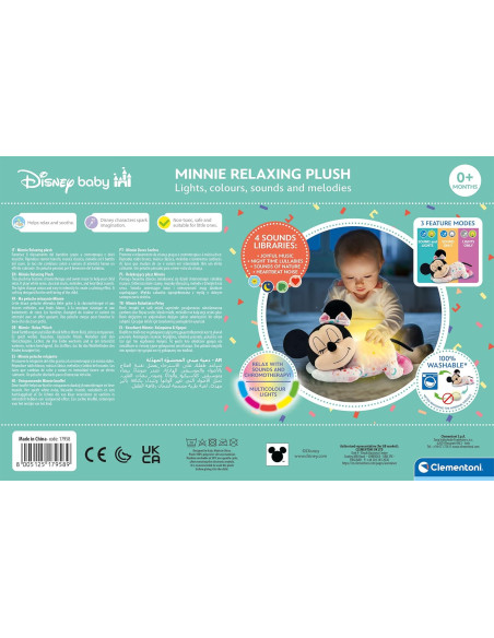 Clementoni - Peluche Baby Minnie