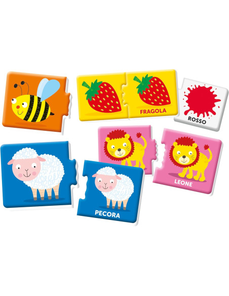 Clementoni - Montessori Prime 100 Parole