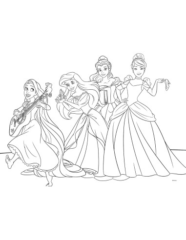 Lisciani - Puzzle Maxi Floor 35 Princess