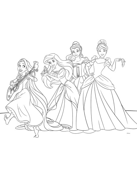 Lisciani - Puzzle Maxi Floor 35 Princess