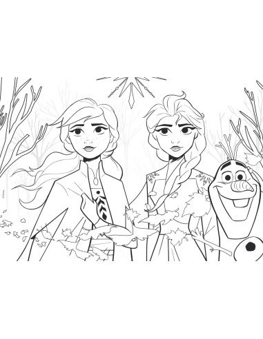 Lisciani - Puzzle Maxi Floor 60 Frozen 2