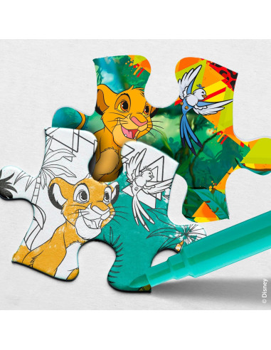 Lisciani - Puzzle Maxi Floor 60 Re Leone