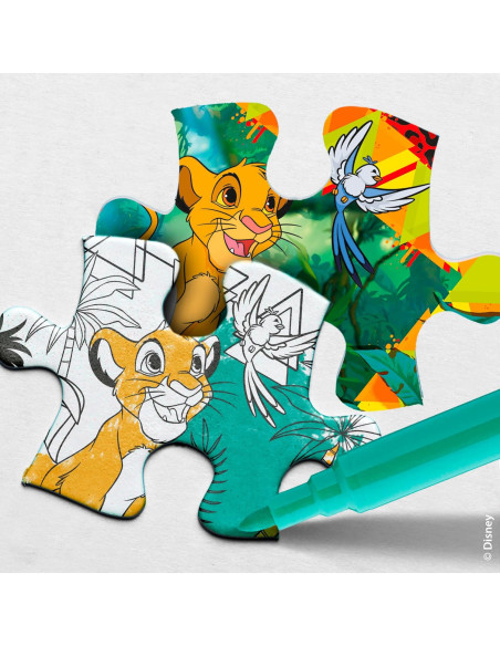 Lisciani - Puzzle Maxi Floor 60 Re Leone