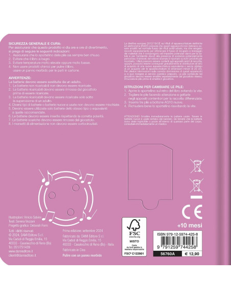 Giunti - Unicorni Libro Tattile Sonoro