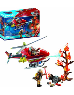 Playmobil - Elicottero dei Vigili del Fuoco 2