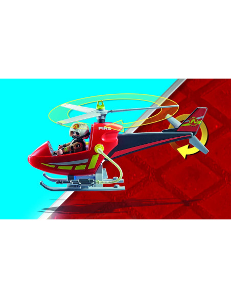 Playmobil - Elicottero dei Vigili del Fuoco