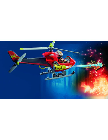 Playmobil - Elicottero dei Vigili del Fuoco