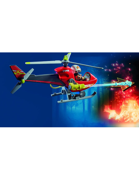 Playmobil - Elicottero dei Vigili del Fuoco