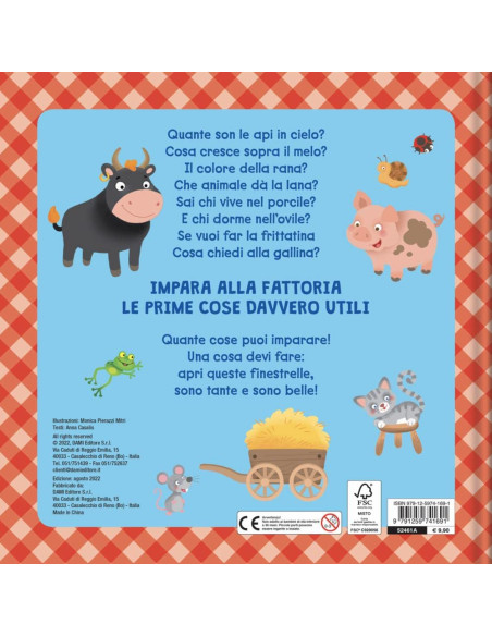 Giunti - Fattoria. Tante belle finestrelle.