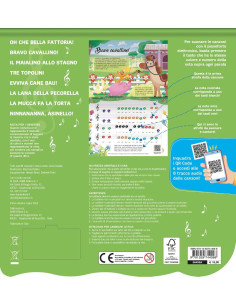 Giunti - Il libro pianoforte della fattoria. Con 8 famose... 2