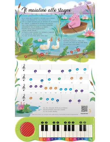 Giunti - Il libro pianoforte della fattoria....