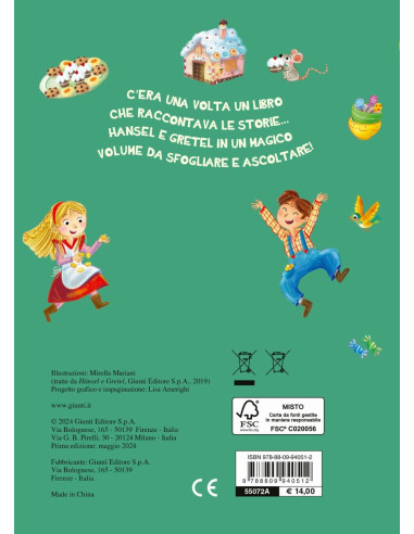 Giunti - Hansel e Gretel. I libri parlanti