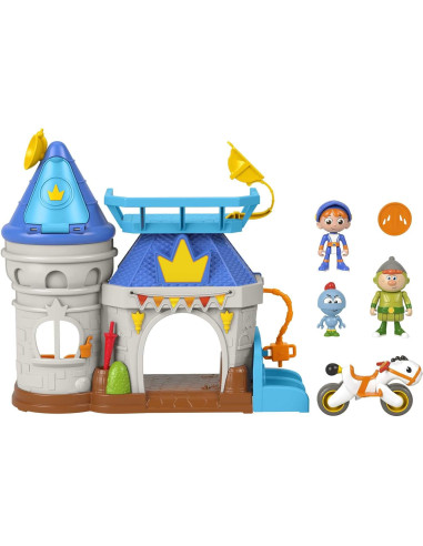 Gus Cavaliere Castello con 3 personaggi