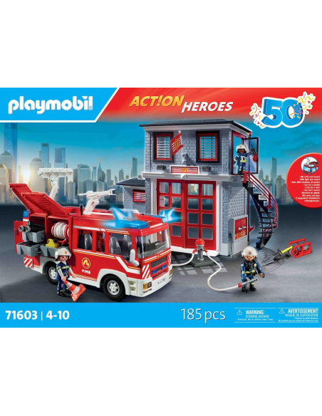 Playmobil - Mega Set dei Vigili del Fuoco
