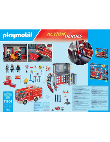 Playmobil - Mega Set dei Vigili del Fuoco