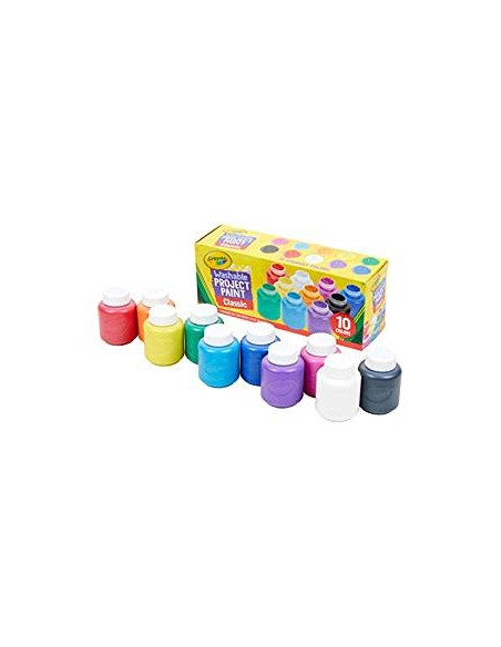 Crayola Tempere Lavabili 10 Colori