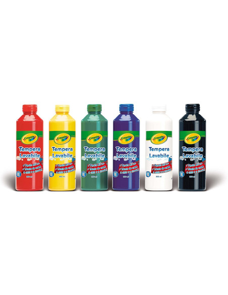 Crayola Tempere Lavabili 6 Pz
