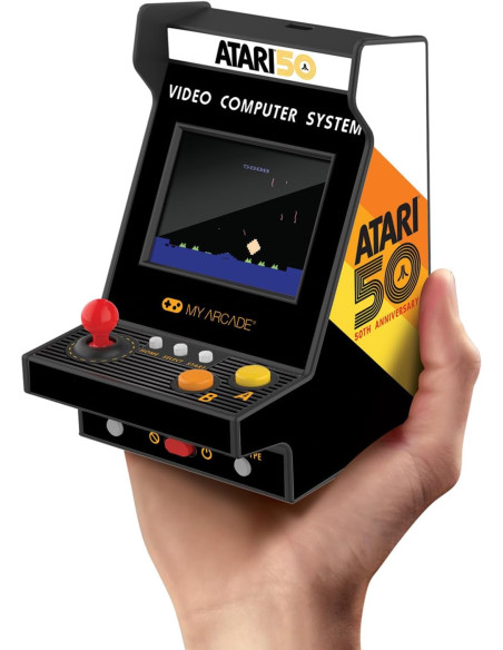 NANO PLAYER PRO 2,4" ATARI PORTABLE RETRO ARCADE (75 GIOCHI IN 1)