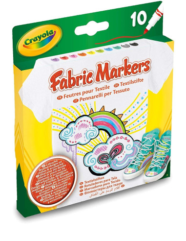 10 PENNARELLI PER TESSUTO