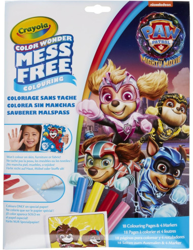 Coloring Set Color Wonder Paw Patrol