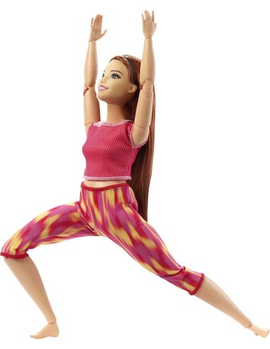 Barbie Bambola Snodata Curvy e Capelli Lunghi...