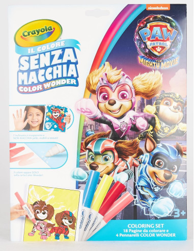 Coloring Set Color Wonder Paw Patrol