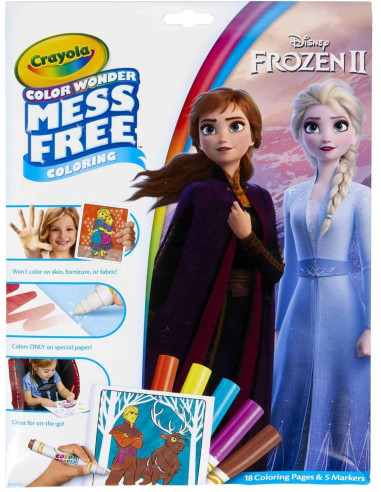 coloring set color wonder disney frozen 2