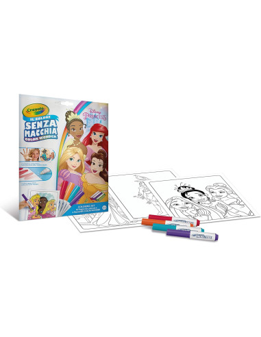 Coloring Set Color Wonder Disney Principesse