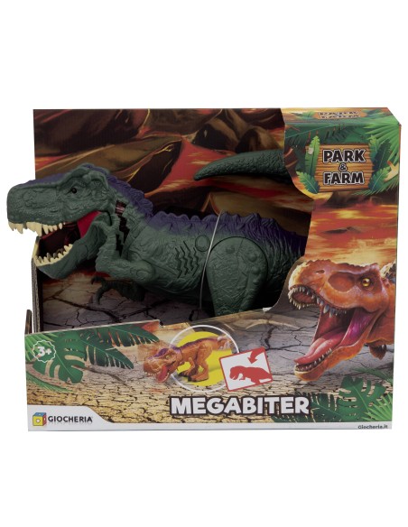 Park e Farm - T-rex 36cm Movimento Luci e Suoni