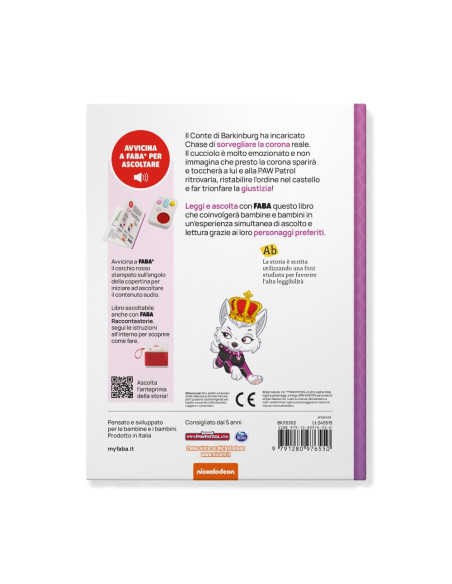 Faba - Paw Patrol alla Ricerca della Corona