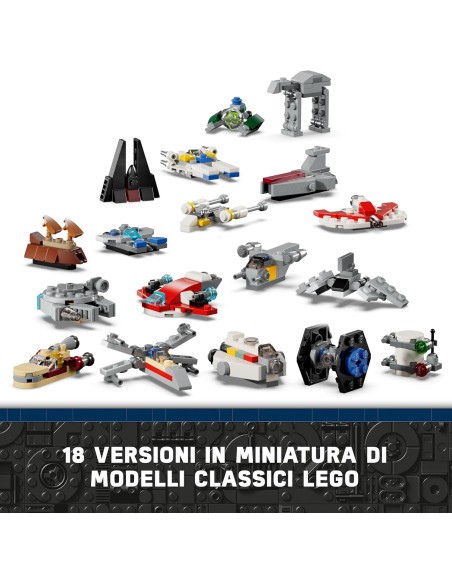 Lego Star Wars - Calendario Dell'avvento Natale 2024 