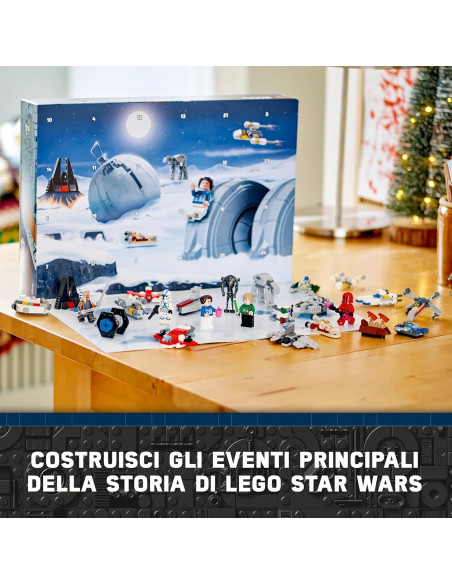 Lego Star Wars - Calendario Dell'avvento Natale 2024 