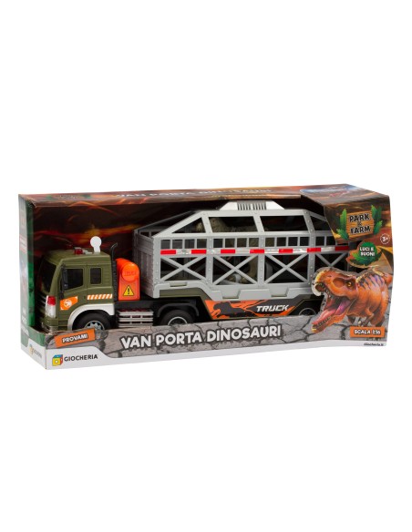 Park e Farm Camion Porta Dinosauri