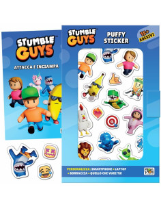 Attacca e inciampa. Puffy sticker