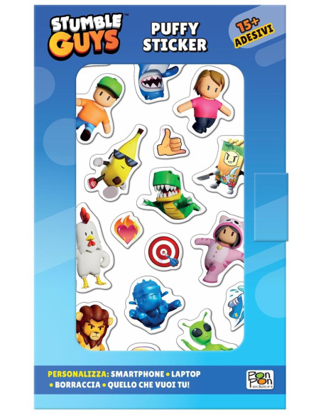 Attacca e inciampa. Puffy sticker