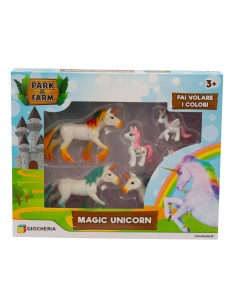 Park e Farm set 4 unicorni 2 modelli