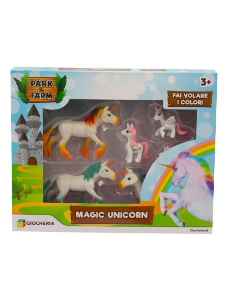 Park e Farm set 4 unicorni 2 modelli